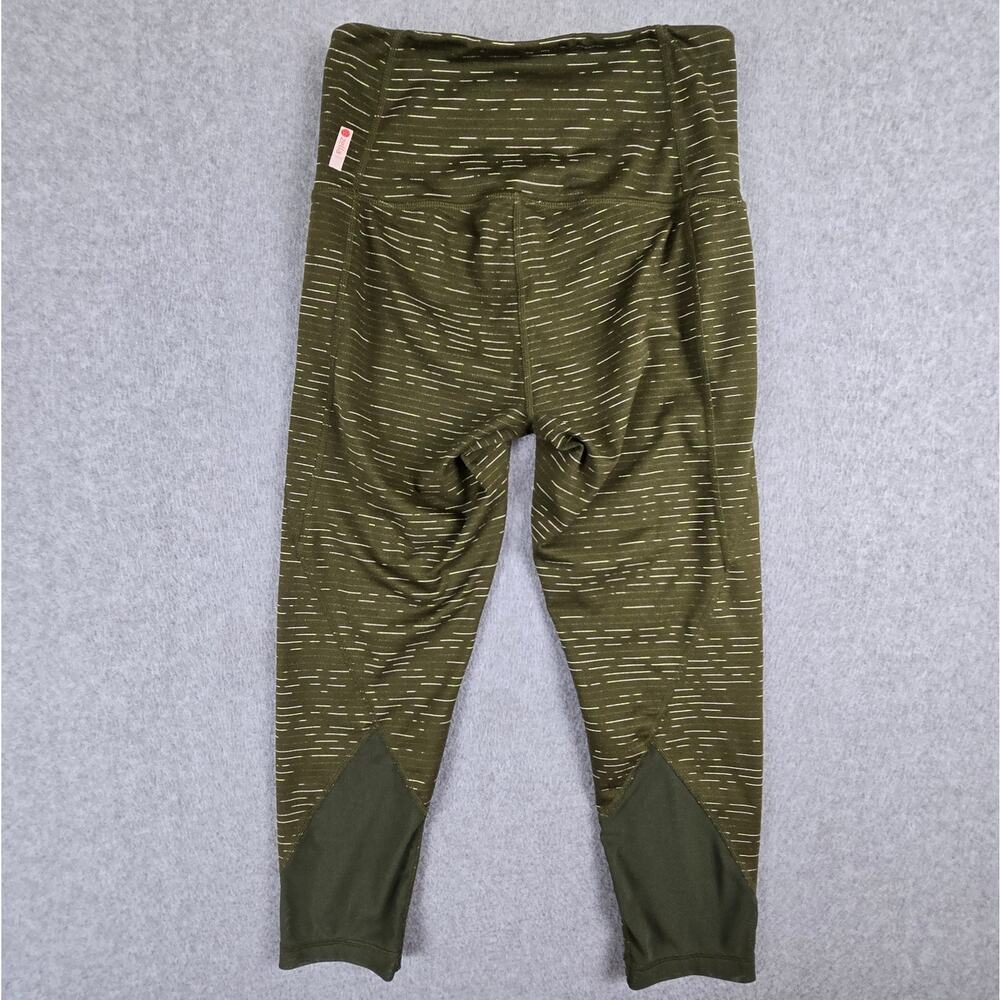 Zella Leggings Womens Size Small Olive Green - Picture 2 of 12